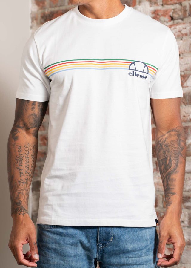 Ellesse T-shirts Lental tee - white