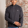 Fred Perry Truien Half zip sweat-shirt - Anchor Grey Oatmeal