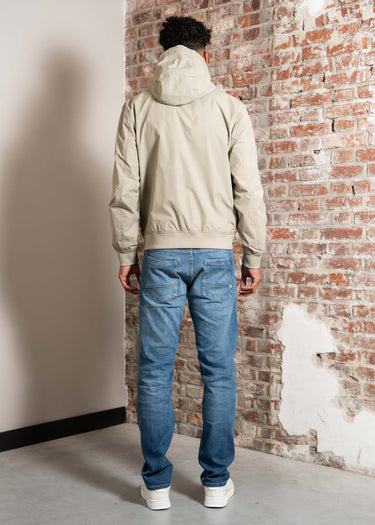 Fred Perry Jassen The hooded brentham jacket - warm grey