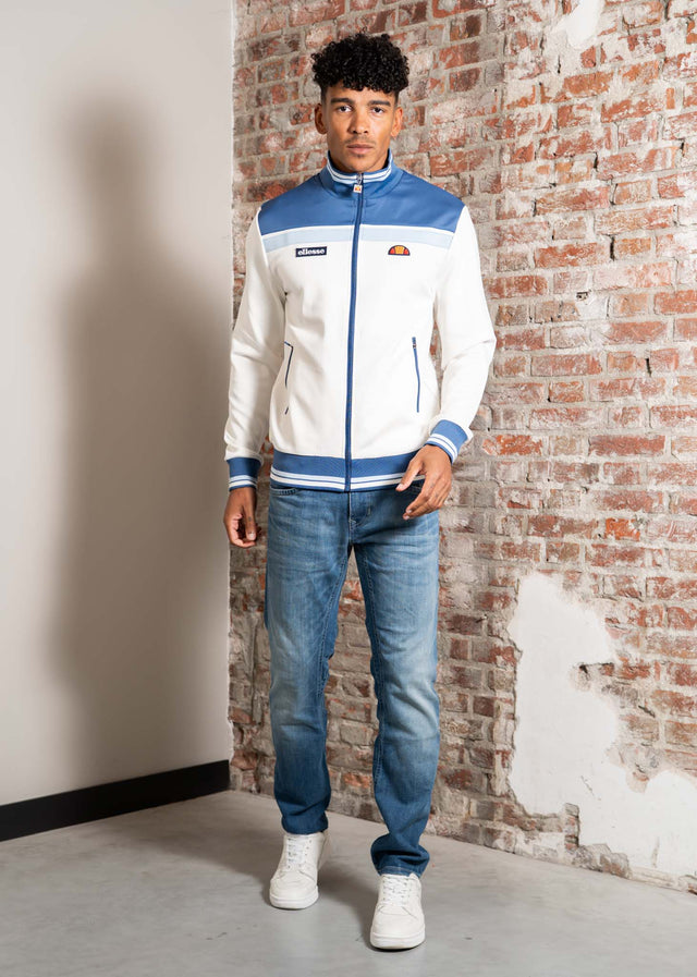 Ellesse Vesten Vignola track top - off white navy