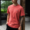 Lacoste T-shirts  Men tee shirt - sierra red 