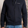 Armani Exchange Vesten Stretch fabric zip-up sweatshirt - blue
