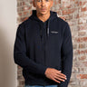Armani Exchange Vesten Stretch fabric zip-up sweatshirt - blue