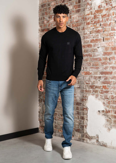 Hugo Boss Truien Kanovano sweater - black