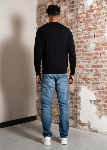 Hugo Boss Truien Kanovano sweater - black