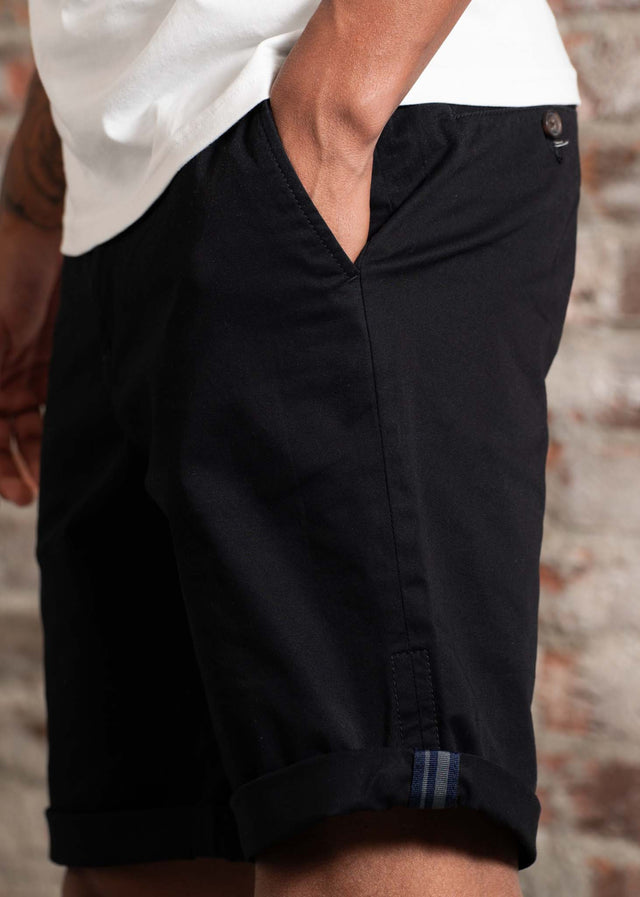 Ben Sherman Korte Broeken Signature chino short - black