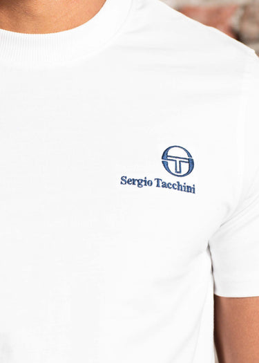 Sergio Tacchini T-shirts Felton tee - white