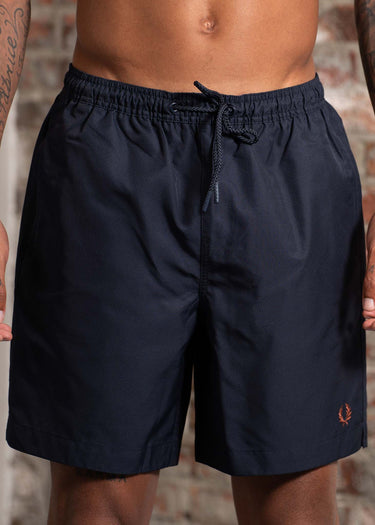 Fred Perry Zwembroeken Classic swimshort - navy cinnamon