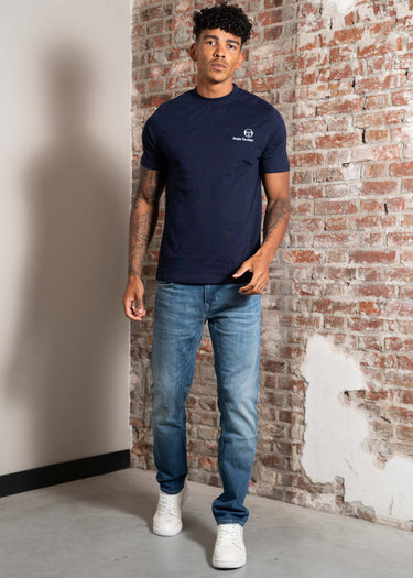 Sergio Tacchini T-shirts Felton tee - maritime blue