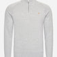 Farah Truien  Sweatshirt jim 1/4 zip - light grey marl 