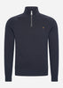 Farah Truien  Sweatshirt jim 1/4 zip - true navy 