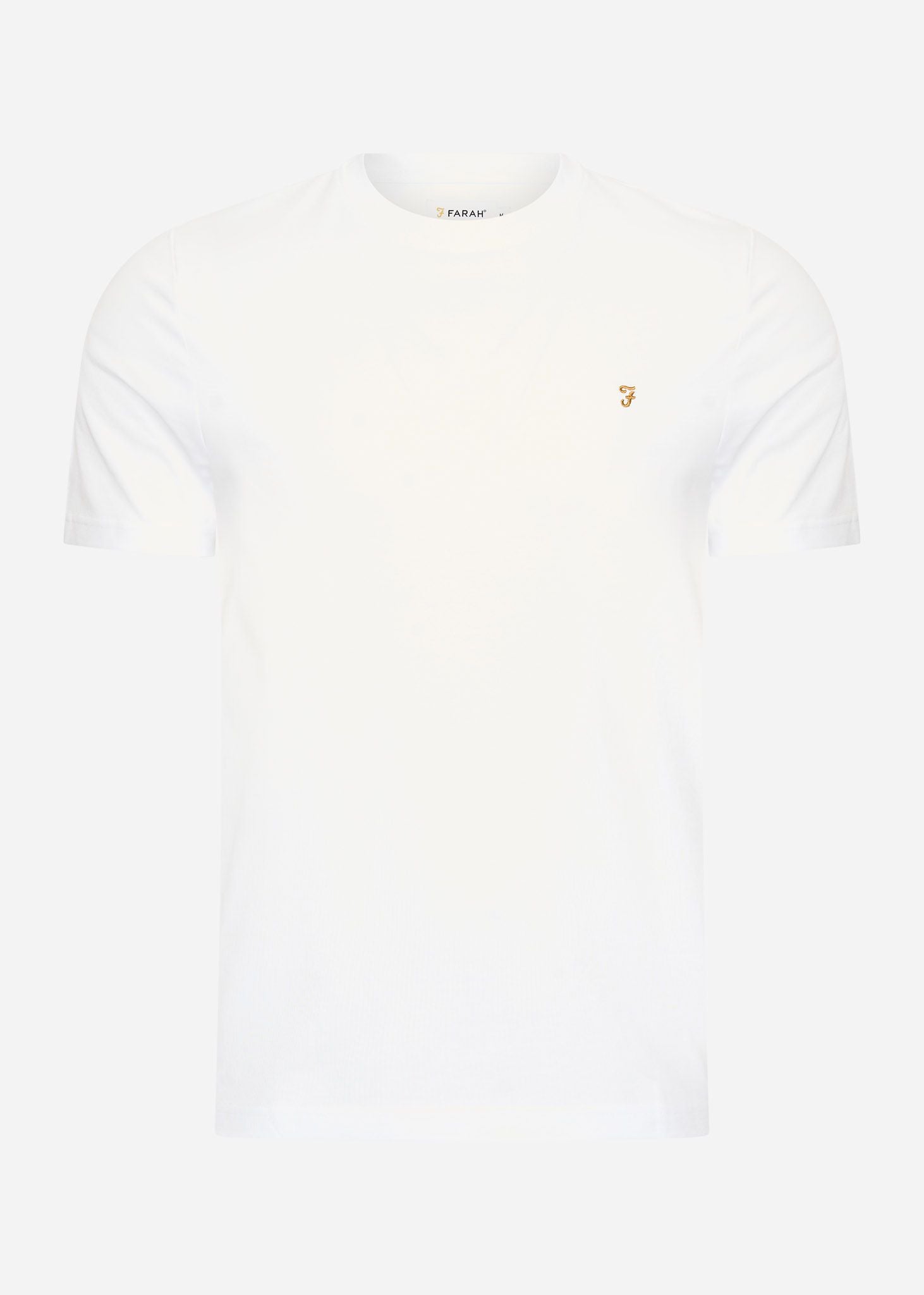 Farah T-shirts  Danny reg tee - white 