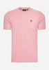 Lyle & Scott T-shirts  Pocket 2 pack t-shirt - palm pink - clear sky 