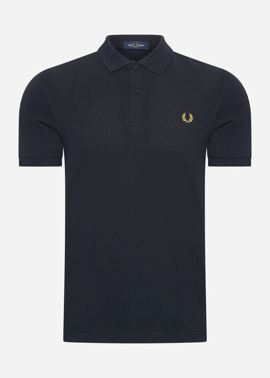 Fred Perry Polo's  Plain fred perry shirt - navy honeycomb 