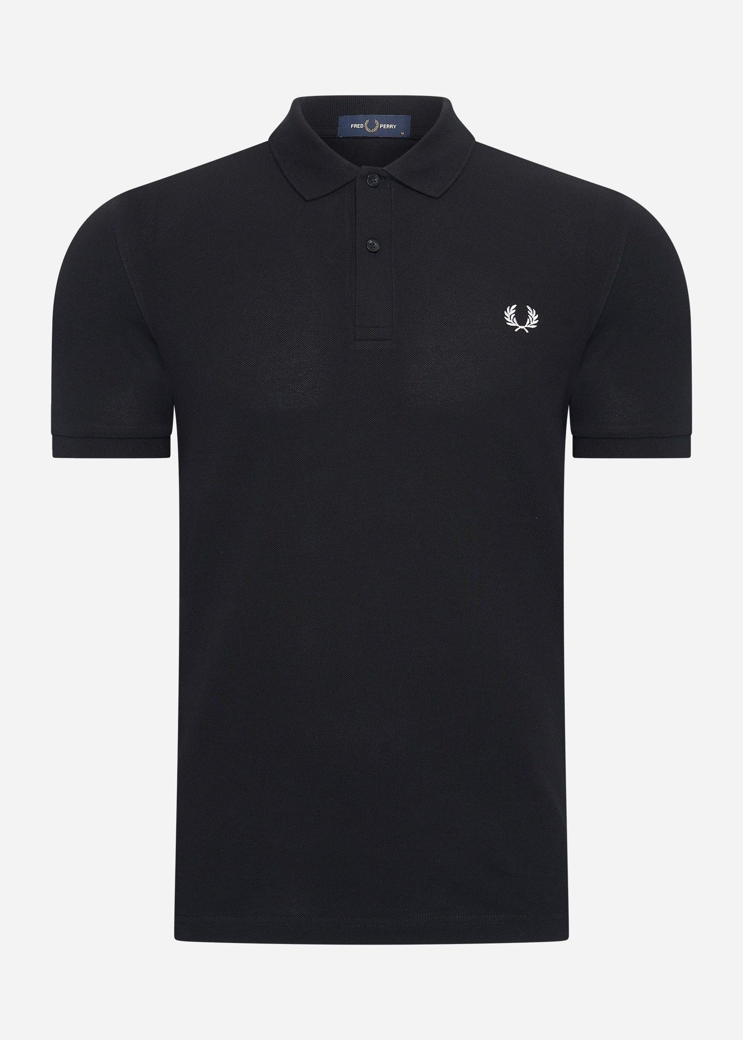 Fred Perry Polo's  Plain fred perry shirt - black white 