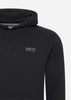 Barbour International Truien  Small logo hoodie - black pewter 