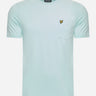 Lyle & Scott T-shirts  Pocket t-shirt - clear sky 