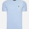 Lyle & Scott T-shirts  Pocket t-shirt - light blue 