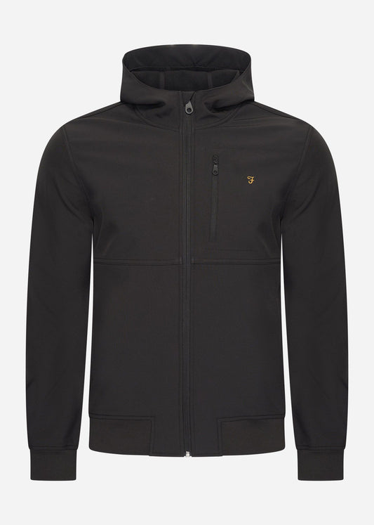 Farah Jassen  Rudd softshell jacket - black 