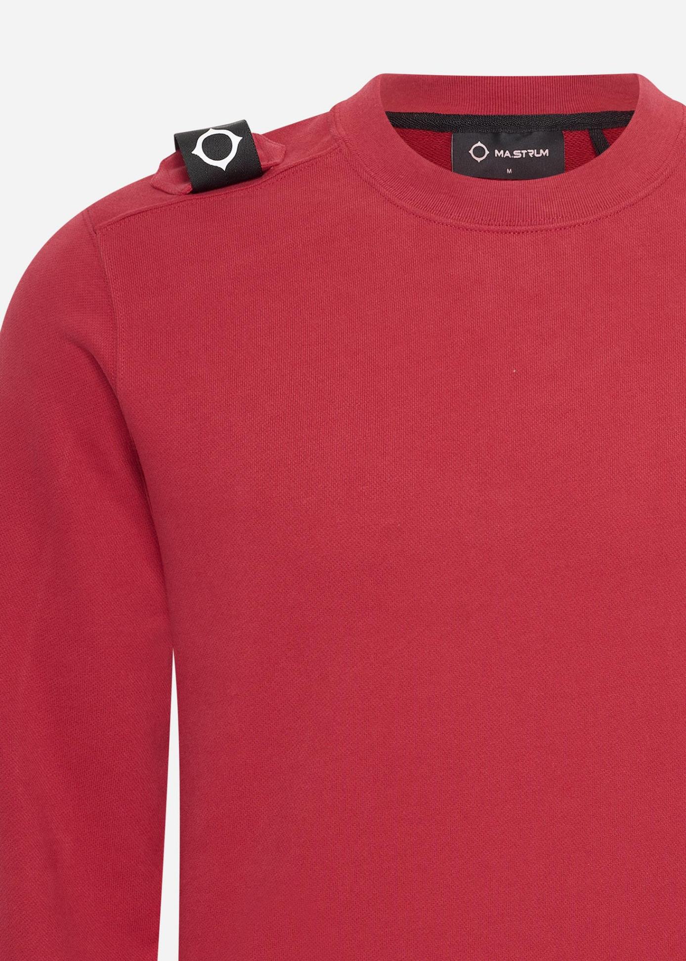 MA.Strum Truien  Core crew sweatshirt - carmine red 