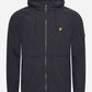 Lyle & Scott Jassen  Hooded windbreaker jacket - jet black 