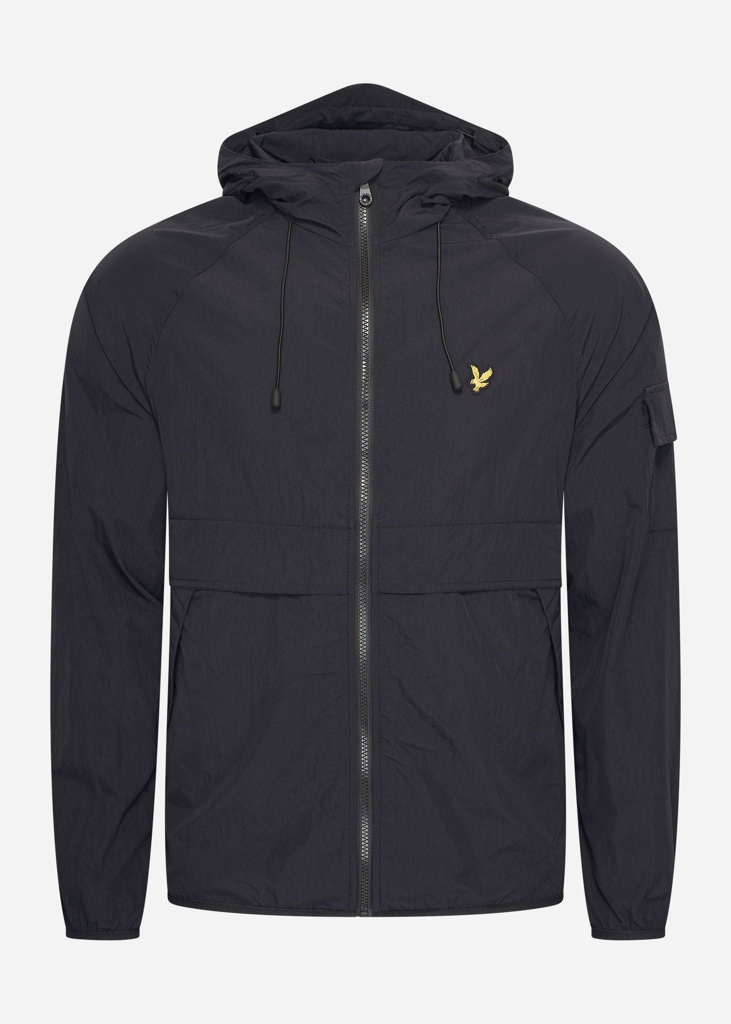 Lyle & Scott Jassen  Hooded windbreaker jacket - jet black 