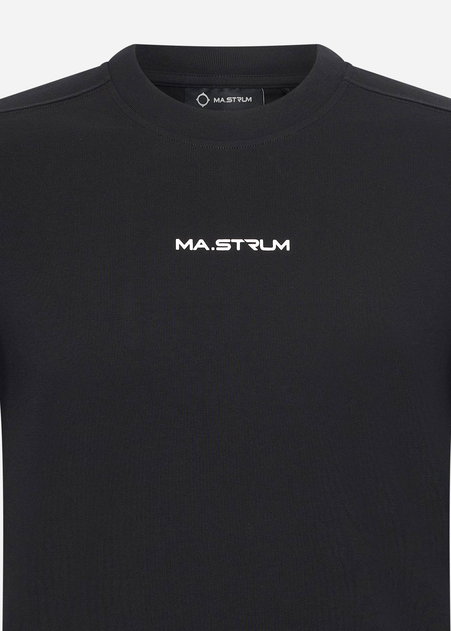 MA.Strum T-shirts  Mastrum printed tee - black 