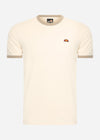 Ellesse T-shirts  Medunitos tee - off white () 