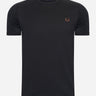 Fred Perry T-shirts  Ringer t-shirt - black 