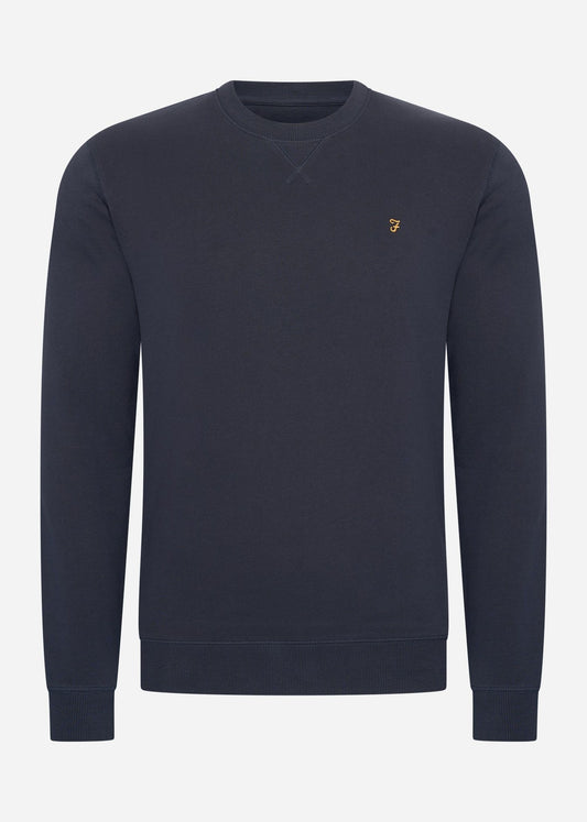 Farah Truien  Sweatshirt tim new crew - true navy 