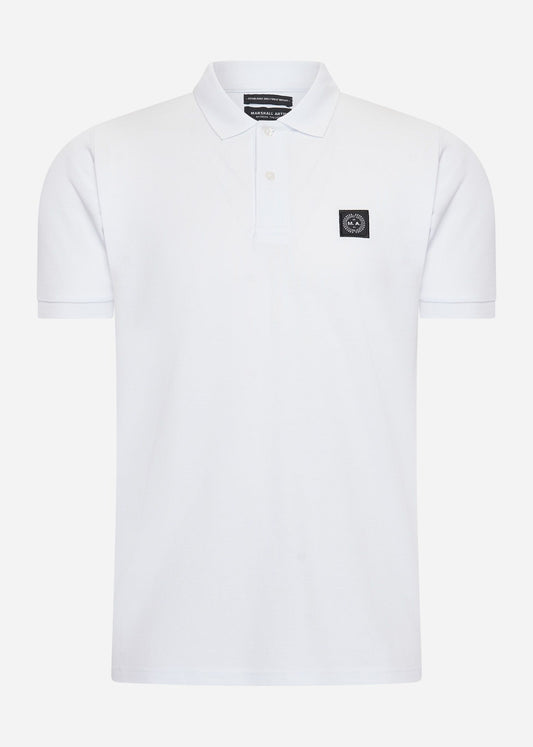 Marshall Artist Polo's  Siren ss polo - white 