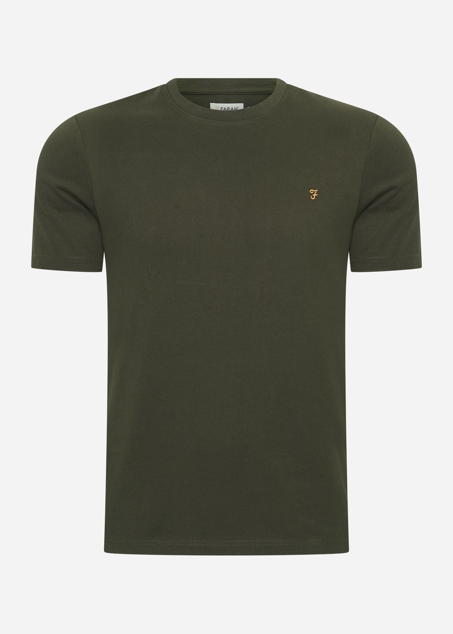 Farah T-shirts  Danny reg tee - evergreen 