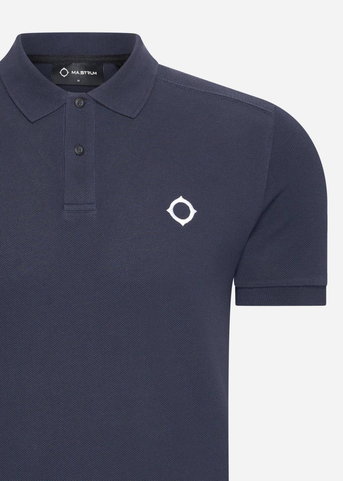 MA.Strum Polo's  SS pique polo - ink navy 