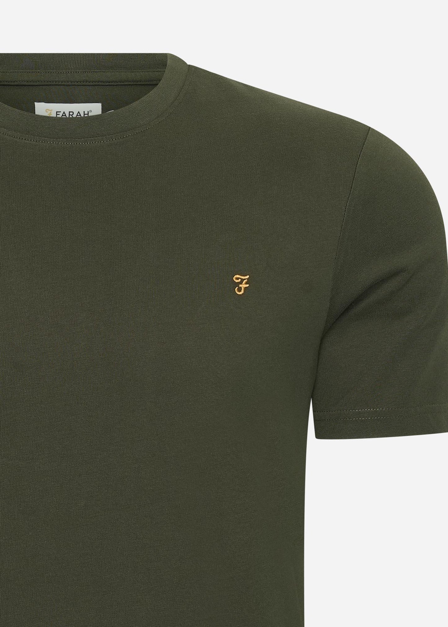 Farah T-shirts  Danny reg tee - evergreen 