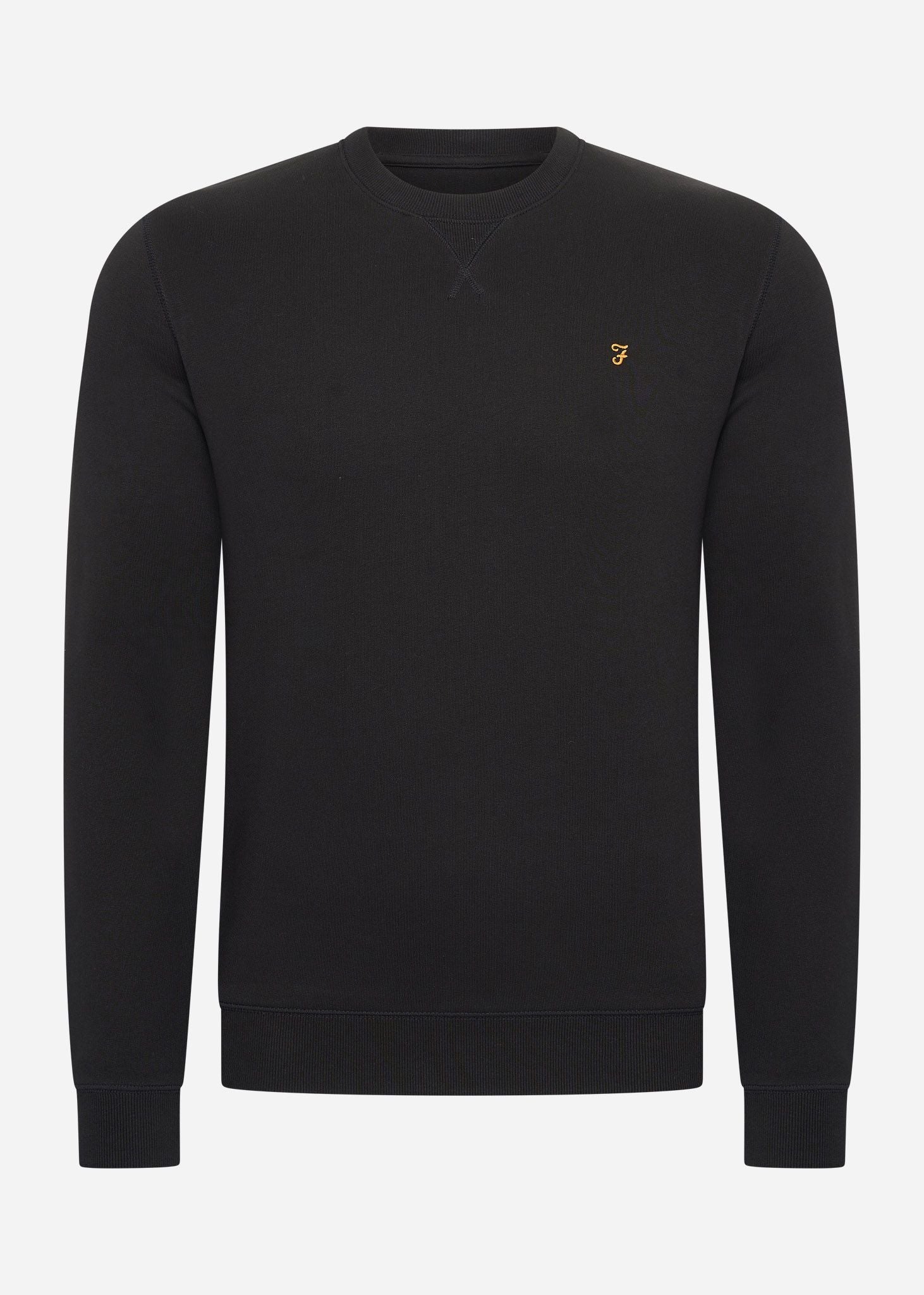 Farah Truien  Sweatshirt tim new crew - black 