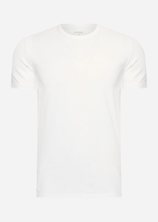 Lyle & Scott T-shirts  Basic 3 pack t-shirt - white 