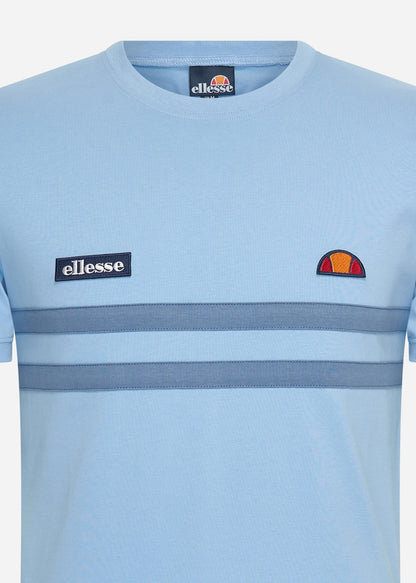 Ellesse T-shirts  Venire tee - light blue dark blue 