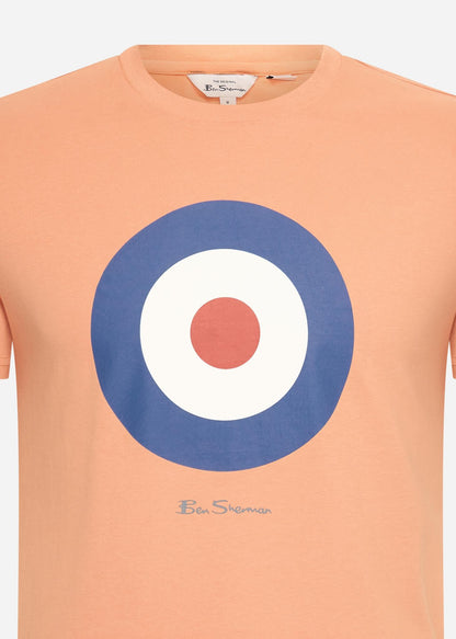 Ben Sherman T-shirts  Signature target tee - copper orange 