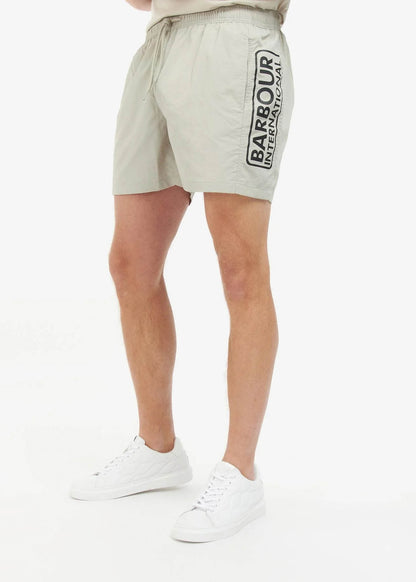 Barbour International Zwembroeken  Large logo swim short - paloma 