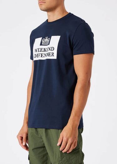 Weekend Offender T-shirts Prison t-shirt - navy