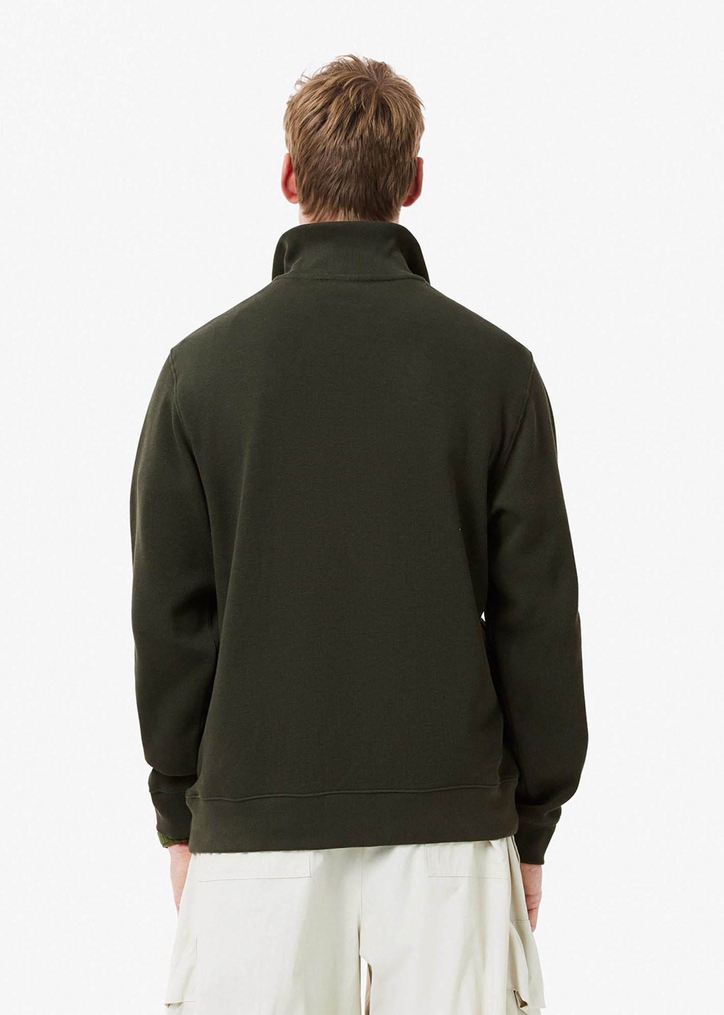 Lacoste Truien  Sweater half zip - sapwood 