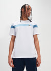 Ellesse T-shirts  Caserio t-shirt - white light blue 