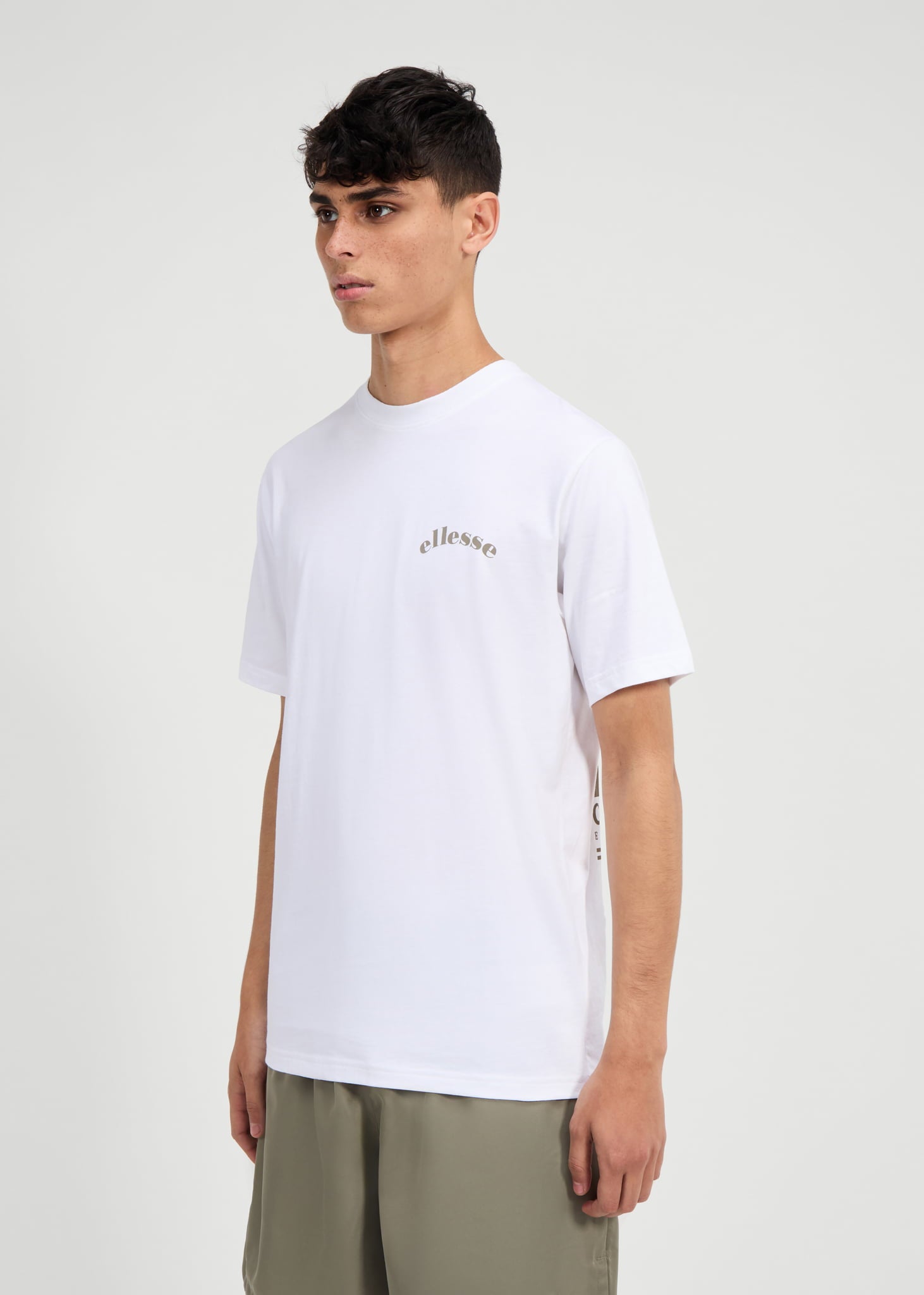 Ellesse T-shirts Courtside club tee - white