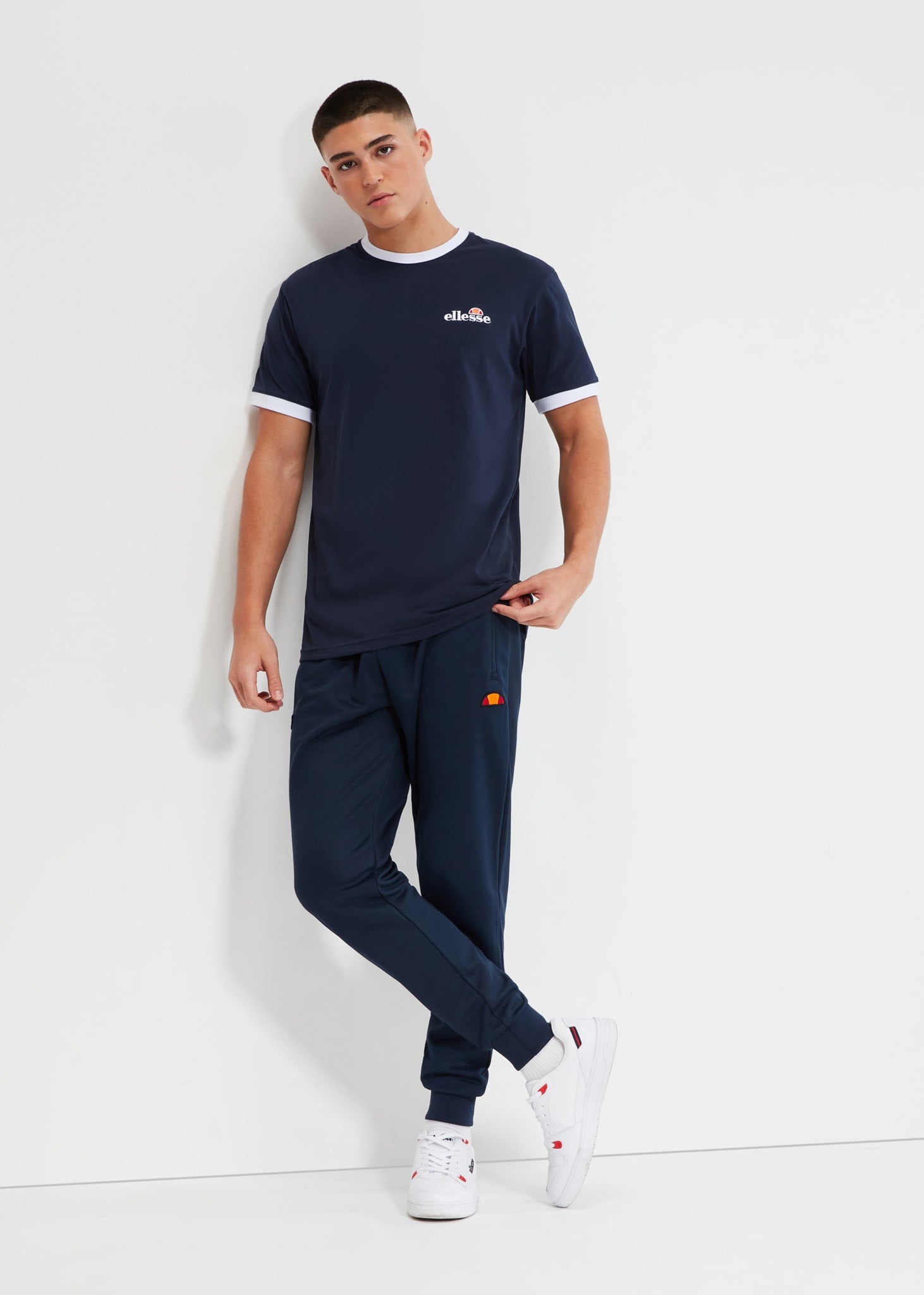 Ellesse T-shirts  Meduno tee - navy 