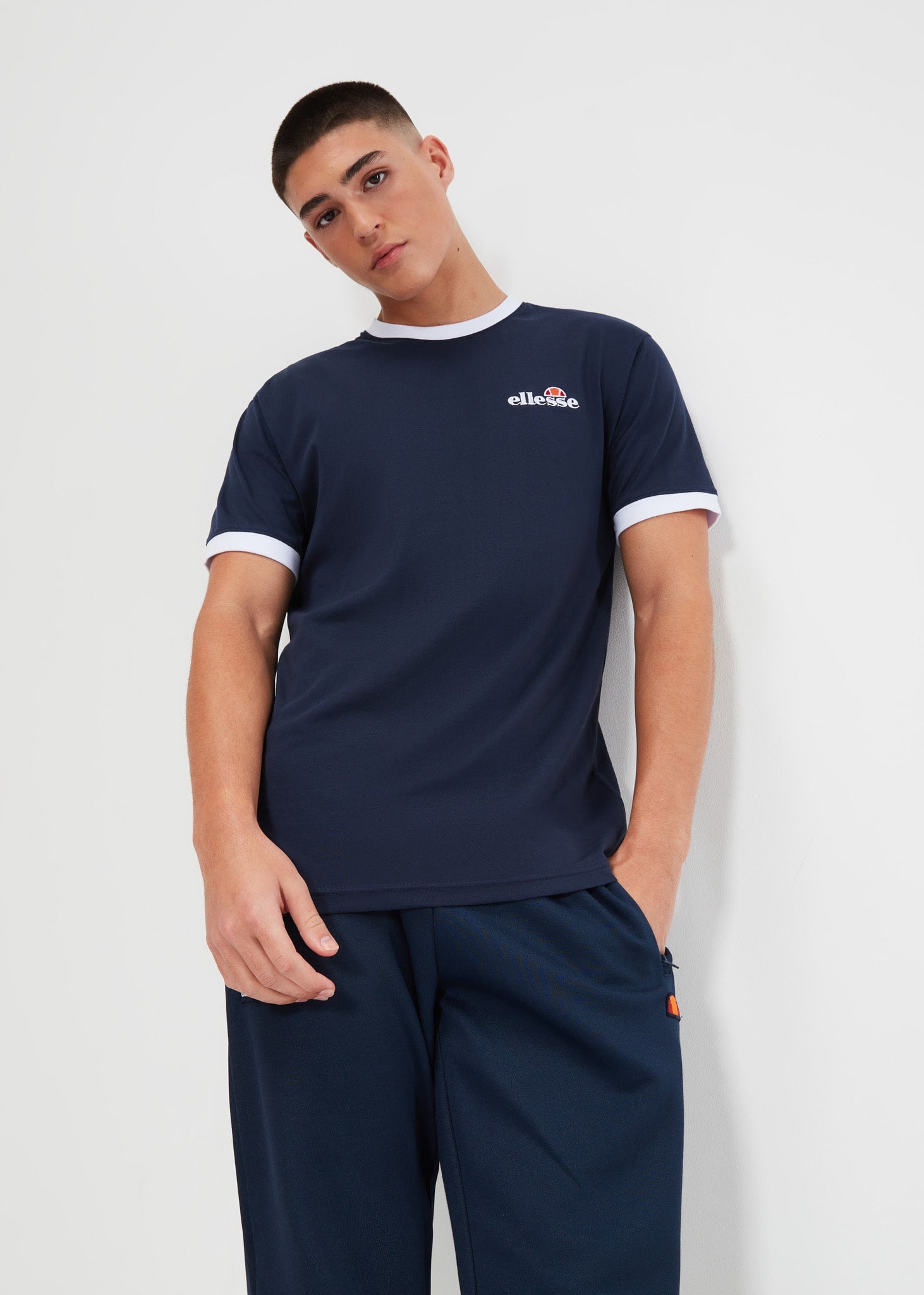 Ellesse T-shirts  Meduno tee - navy 