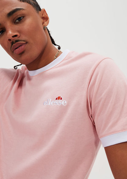 Ellesse T-shirts  Meduno tee - light pink white 