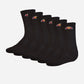 Ellesse Sokken  Tamuna 6 pk sock - black 
