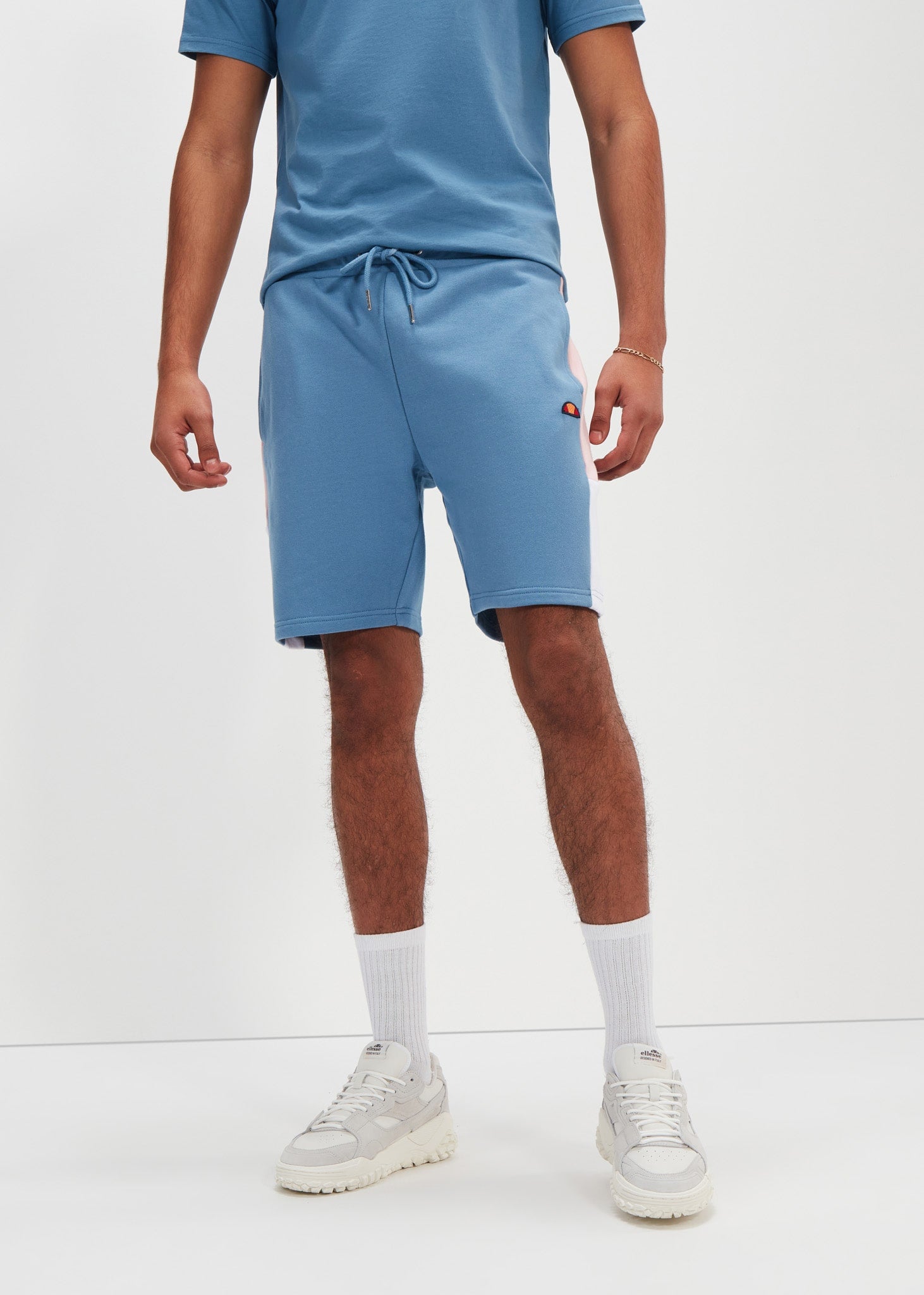 Ellesse Korte Broeken  Turi short - dark blue light pink white 