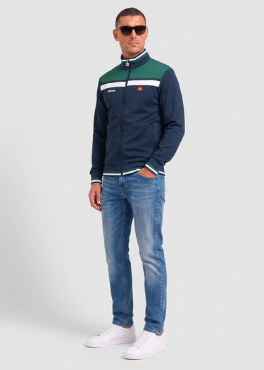 Vignola track top - navy teal - 4