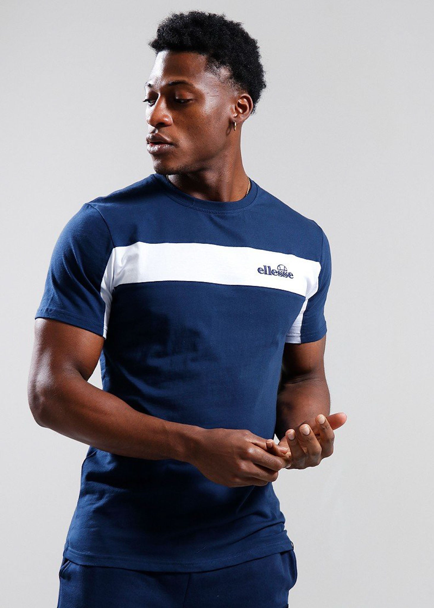 Ellesse T-shirts Baloncieri tee - navy